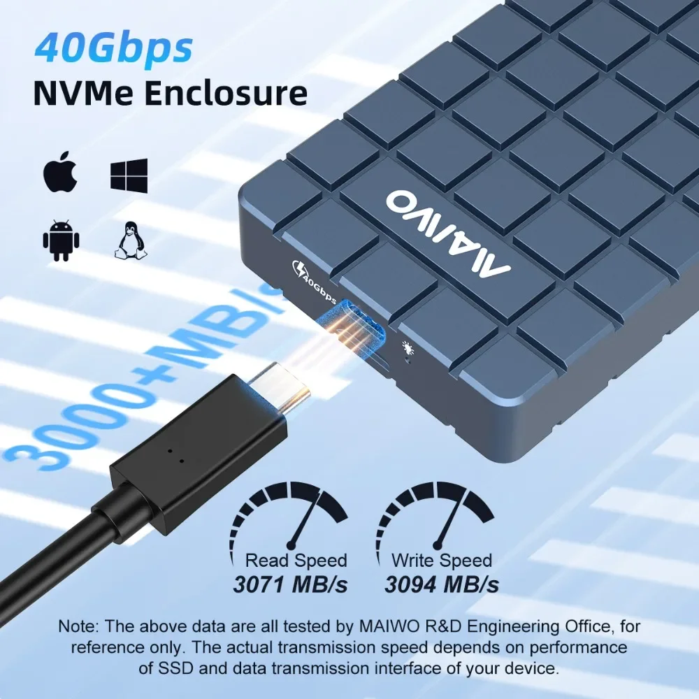 Boîtier SSD M.2 NVMe USB 4.0 4 - 8Tb M2 Nvme Ssd avis et prix