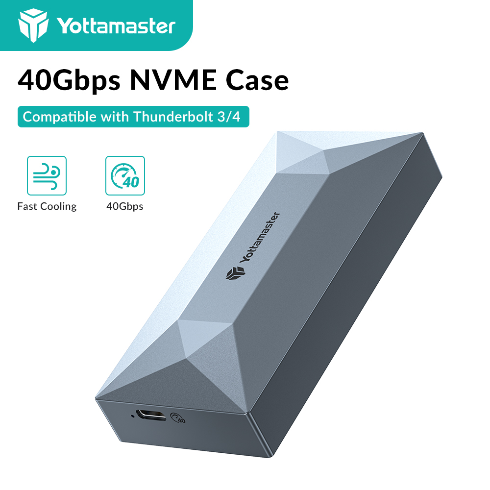 Boîtier SSD NVMe Yottamaster 4 - Thunderbolt 4 External Ssd 4Tb avis et prix