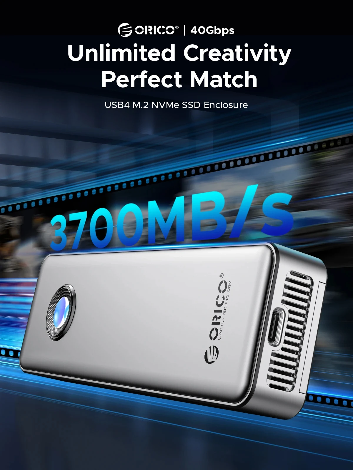 ORICO-Boîtier externe en alumi - Usb4 40Gbps External Ssd 8Tb avis et prix